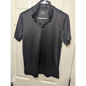 Adidas Youth Large Black Climalite Performance Polo Shirt Golf